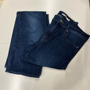 Levi's 315 Women's Jeans, Size 31, Blue, Mid-Rise, Shaping Bootcut, Denim